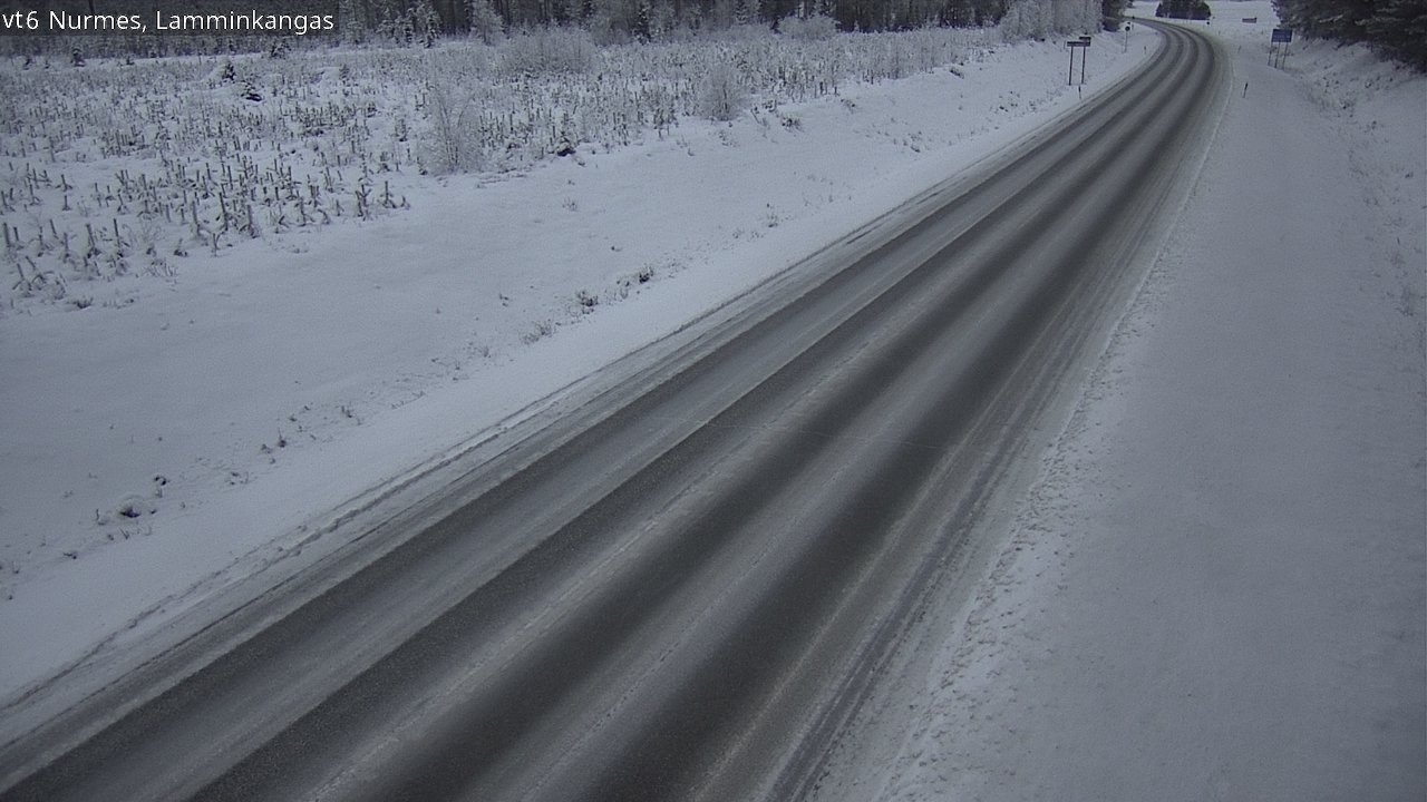 Kelikamerat Kuva Tie 6 Nurmes, Lamminkangas, Nurmes, Pohjois-Karjala