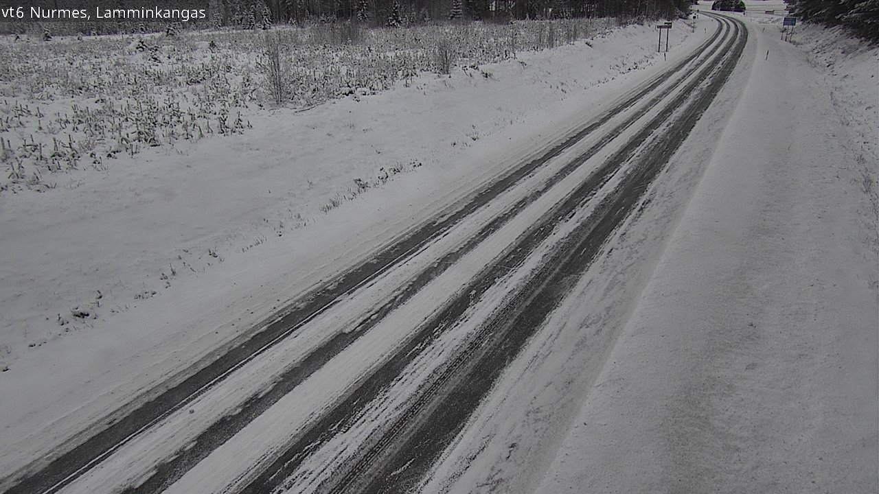 Kelikamerat Kuva Tie 6 Nurmes, Lamminkangas, Nurmes, Pohjois-Karjala