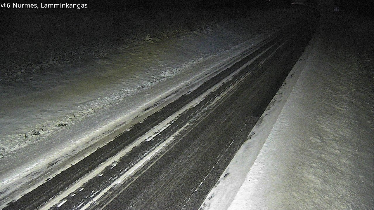 Weather Camera Image Road 6 Nurmes, Lamminkangas, Nurmes, Pohjois-Karjala