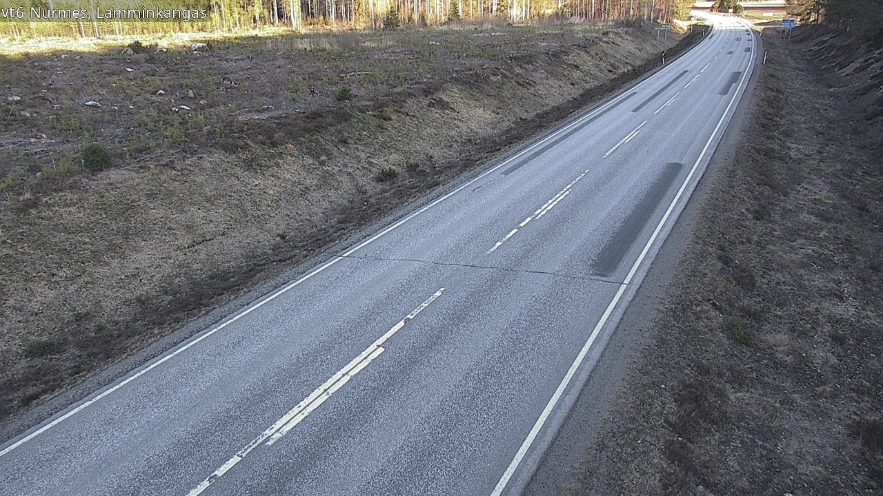 Weather Camera Image Road 6 Nurmes, Lamminkangas, Nurmes, Pohjois-Karjala