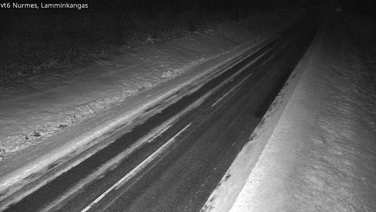 Weather Camera Image Road 6 Nurmes, Lamminkangas, Nurmes, Pohjois-Karjala