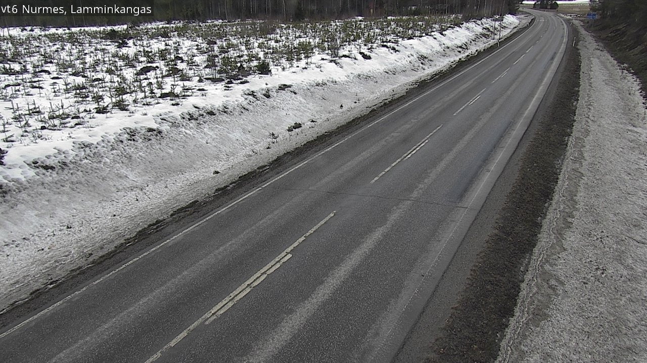 Weather Camera Image Road 6 Nurmes, Lamminkangas, Nurmes, Pohjois-Karjala