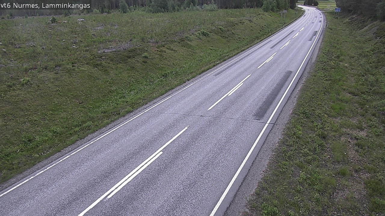 Weather Camera Image Road 6 Nurmes, Lamminkangas, Nurmes, Pohjois-Karjala