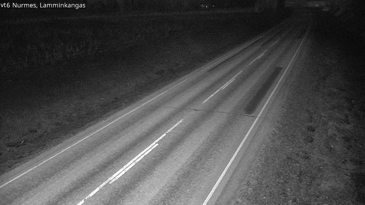 Weather Camera Image Väg 6 Nurmes, Lamminkangas, Nurmes, Pohjois-Karjala