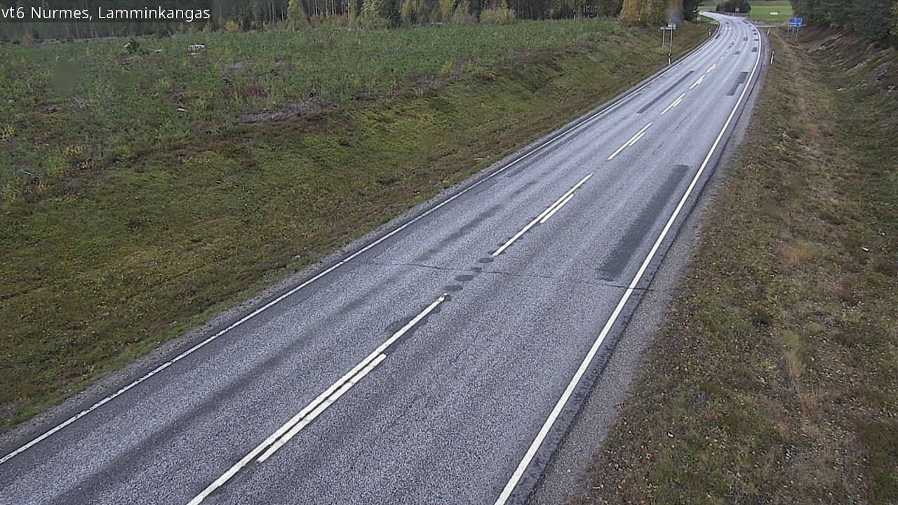 Weather Camera Image Road 6 Nurmes, Lamminkangas, Nurmes, Pohjois-Karjala