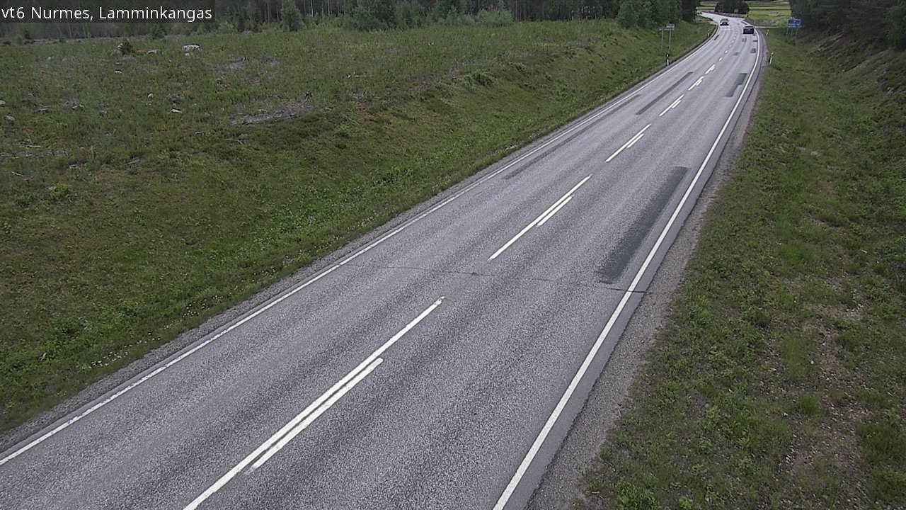 Weather Camera Image Road 6 Nurmes, Lamminkangas, Nurmes, Pohjois-Karjala