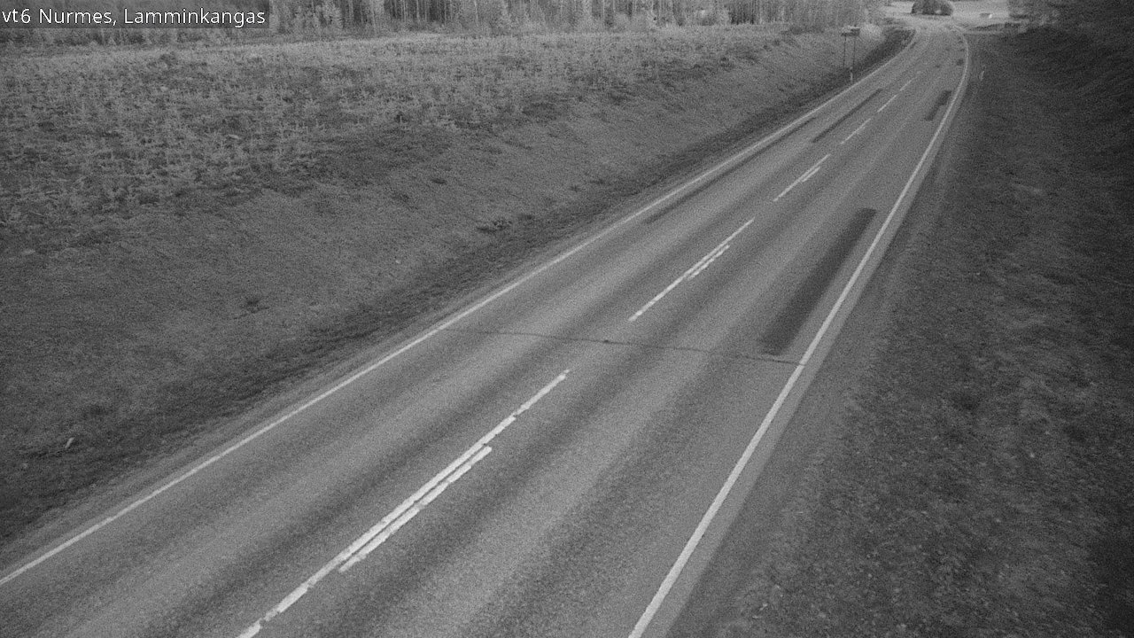 Weather Camera Image Väg 6 Nurmes, Lamminkangas, Nurmes, Pohjois-Karjala