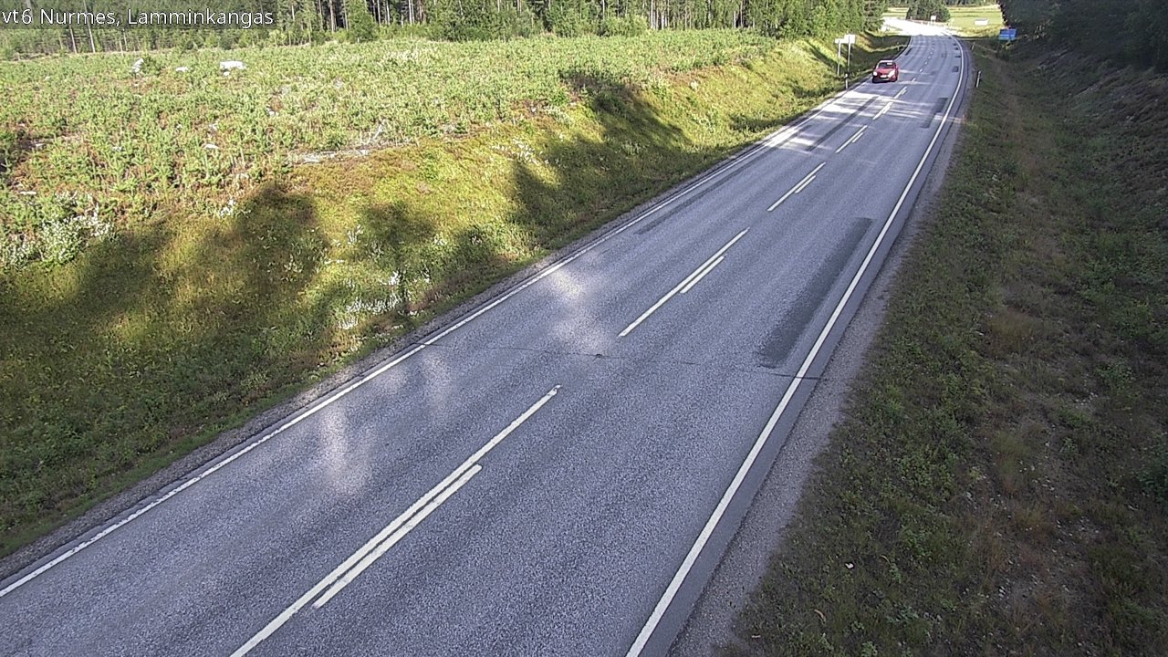 Weather Camera Image Road 6 Nurmes, Lamminkangas, Nurmes, Pohjois-Karjala