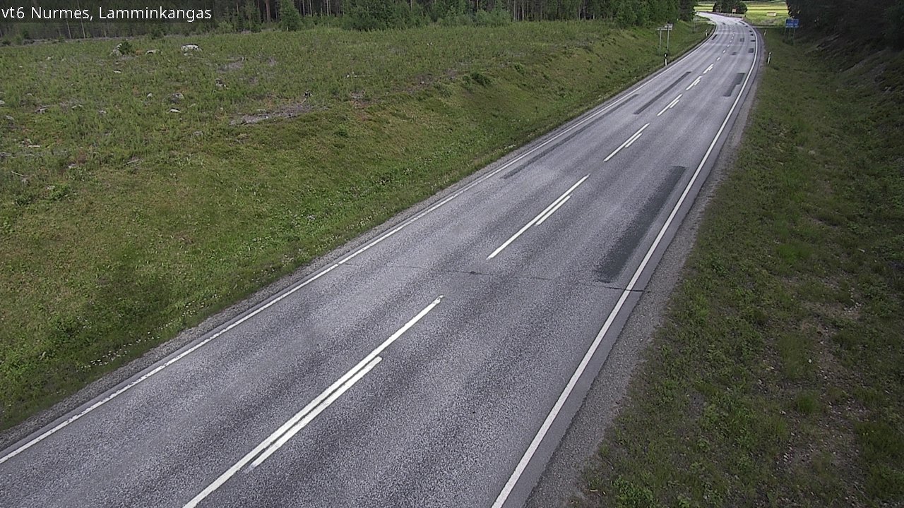 Weather Camera Image Road 6 Nurmes, Lamminkangas, Nurmes, Pohjois-Karjala