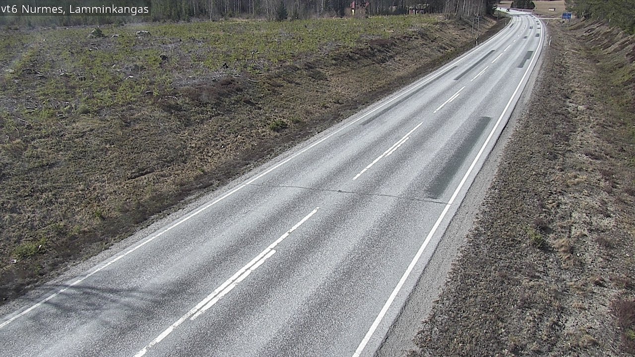 Weather Camera Image Road 6 Nurmes, Lamminkangas, Nurmes, Pohjois-Karjala
