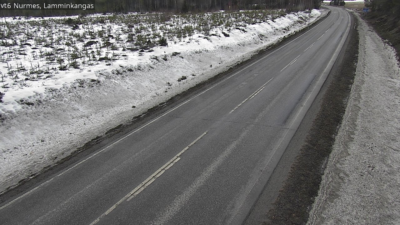 Weather Camera Image Road 6 Nurmes, Lamminkangas, Nurmes, Pohjois-Karjala