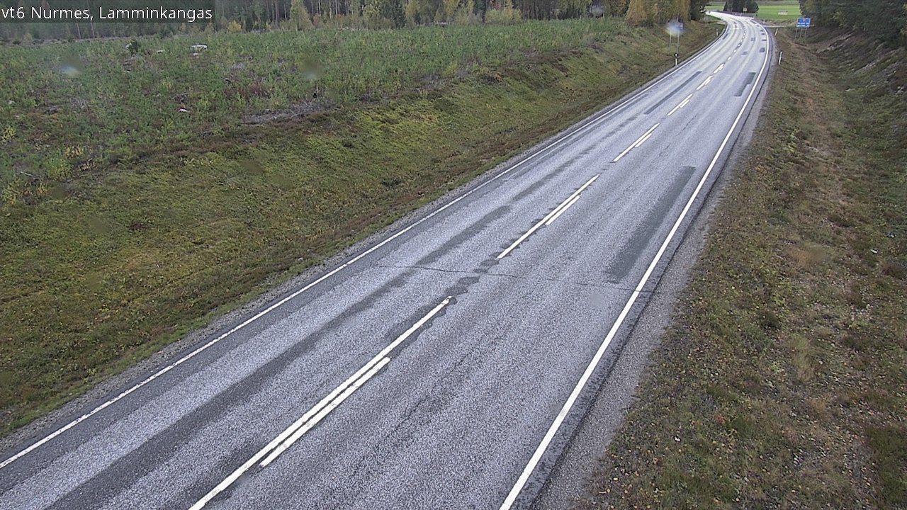 Weather Camera Image Road 6 Nurmes, Lamminkangas, Nurmes, Pohjois-Karjala