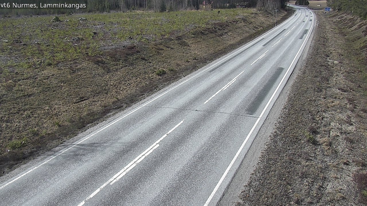 Weather Camera Image Road 6 Nurmes, Lamminkangas, Nurmes, Pohjois-Karjala