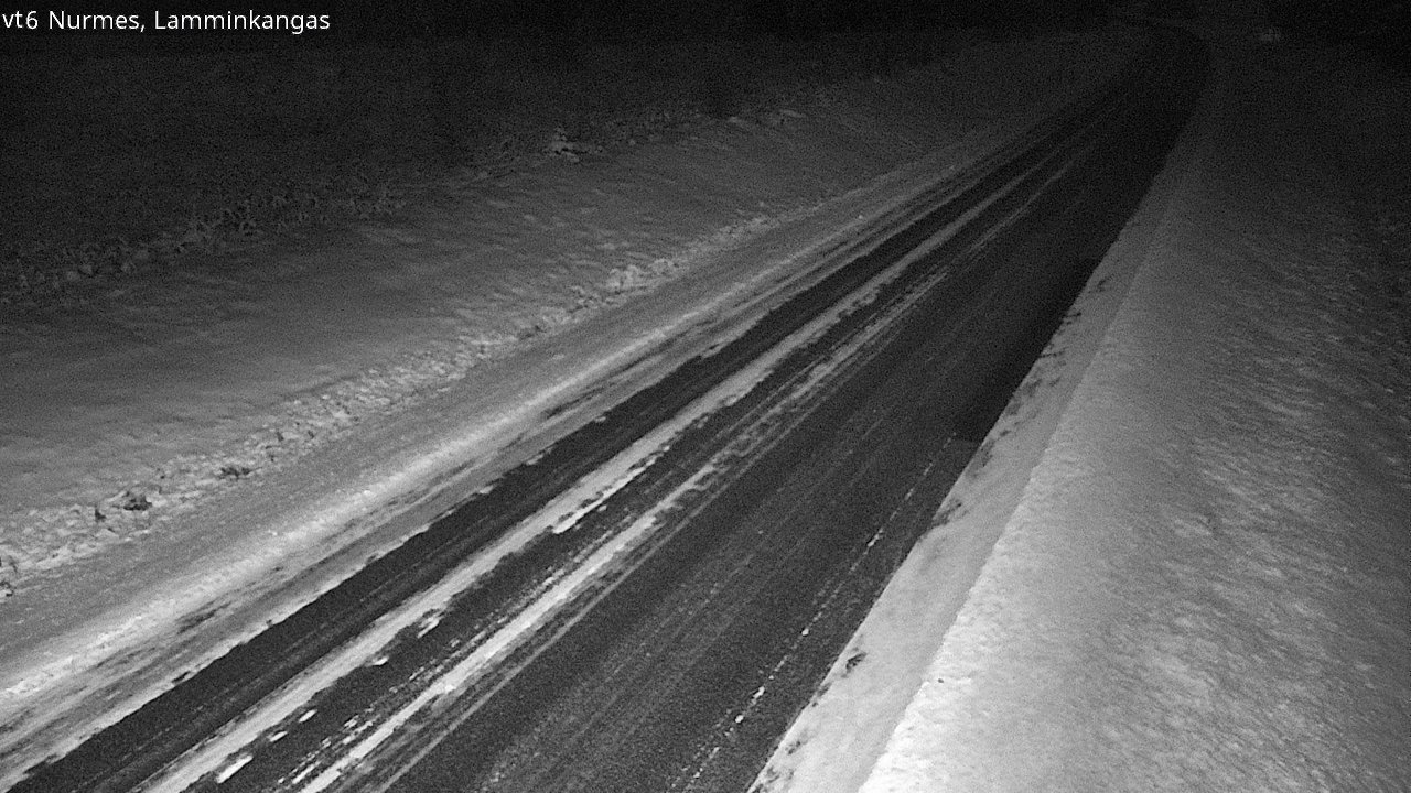 Weather Camera Image Road 6 Nurmes, Lamminkangas, Nurmes, Pohjois-Karjala