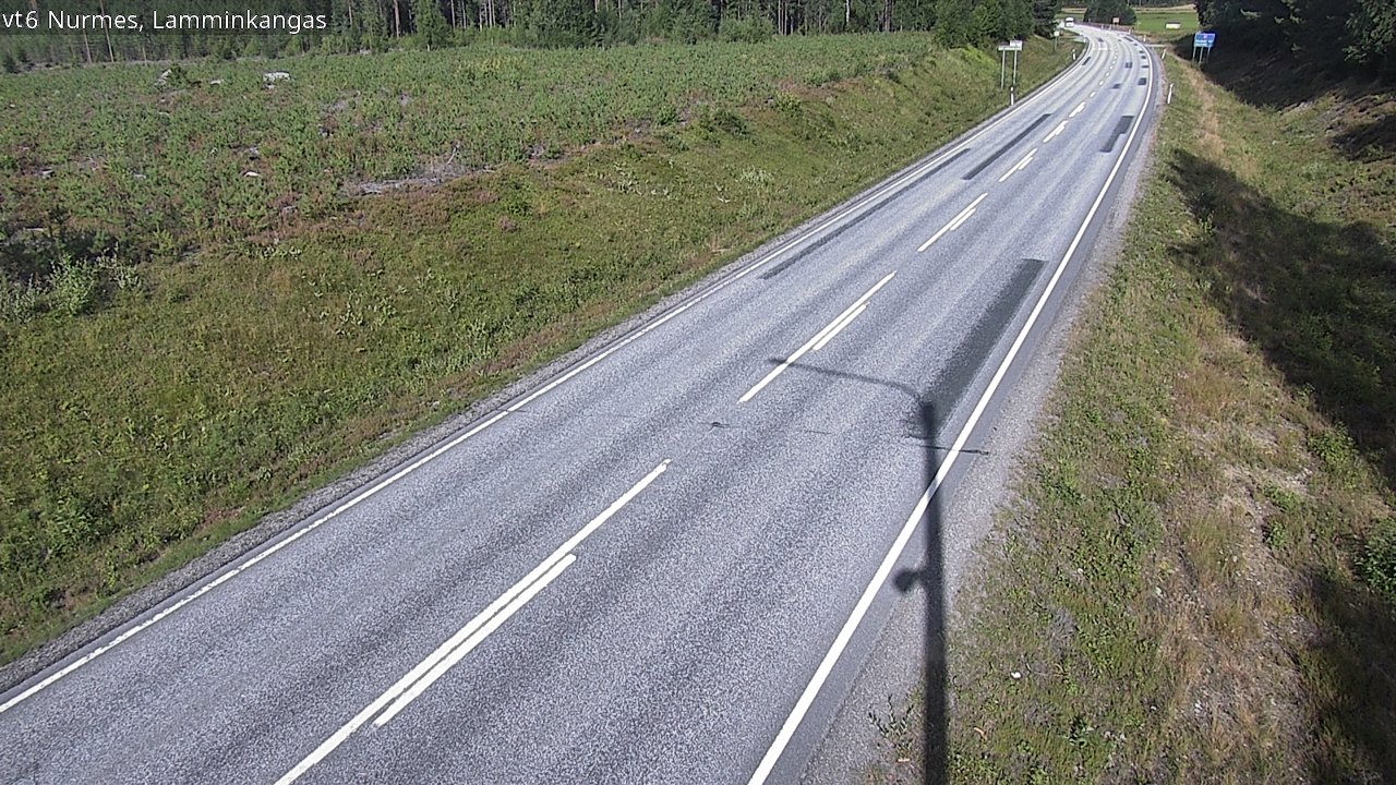 Weather Camera Image Road 6 Nurmes, Lamminkangas, Nurmes, Pohjois-Karjala