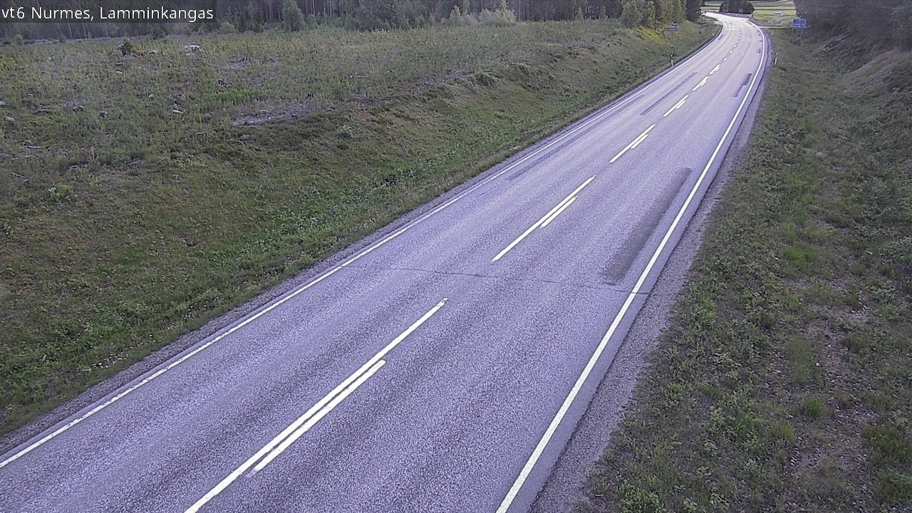 Weather Camera Image Road 6 Nurmes, Lamminkangas, Nurmes, Pohjois-Karjala