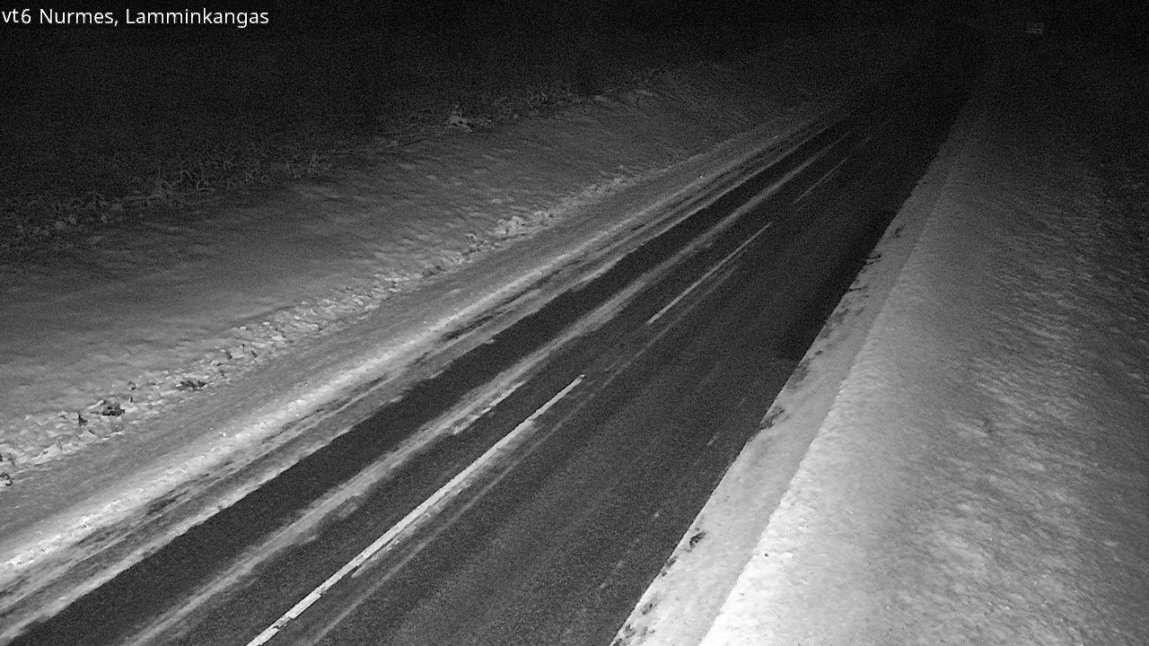 Weather Camera Image Road 6 Nurmes, Lamminkangas, Nurmes, Pohjois-Karjala