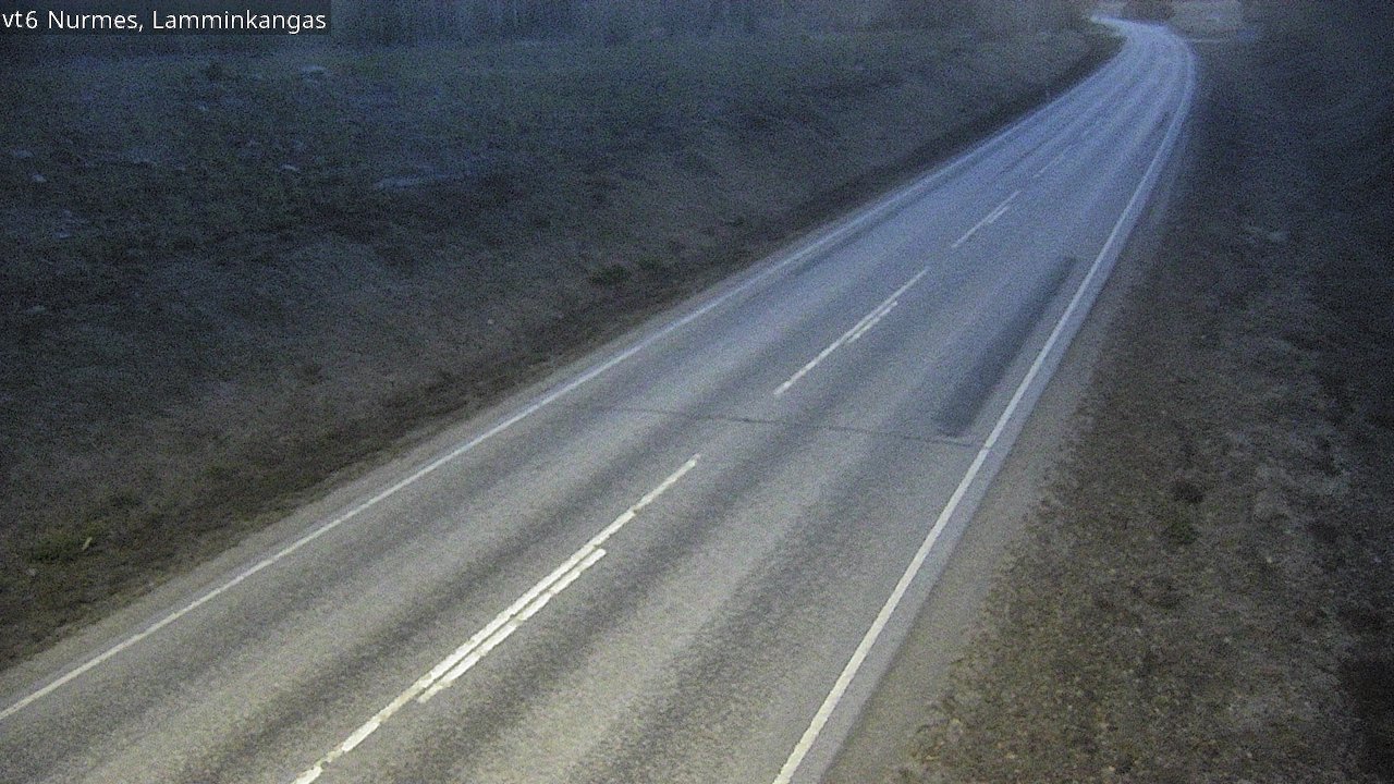 Weather Camera Image Väg 6 Nurmes, Lamminkangas, Nurmes, Pohjois-Karjala