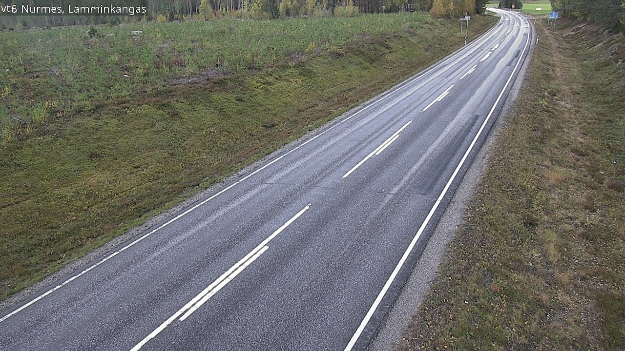 Weather Camera Image Road 6 Nurmes, Lamminkangas, Nurmes, Pohjois-Karjala