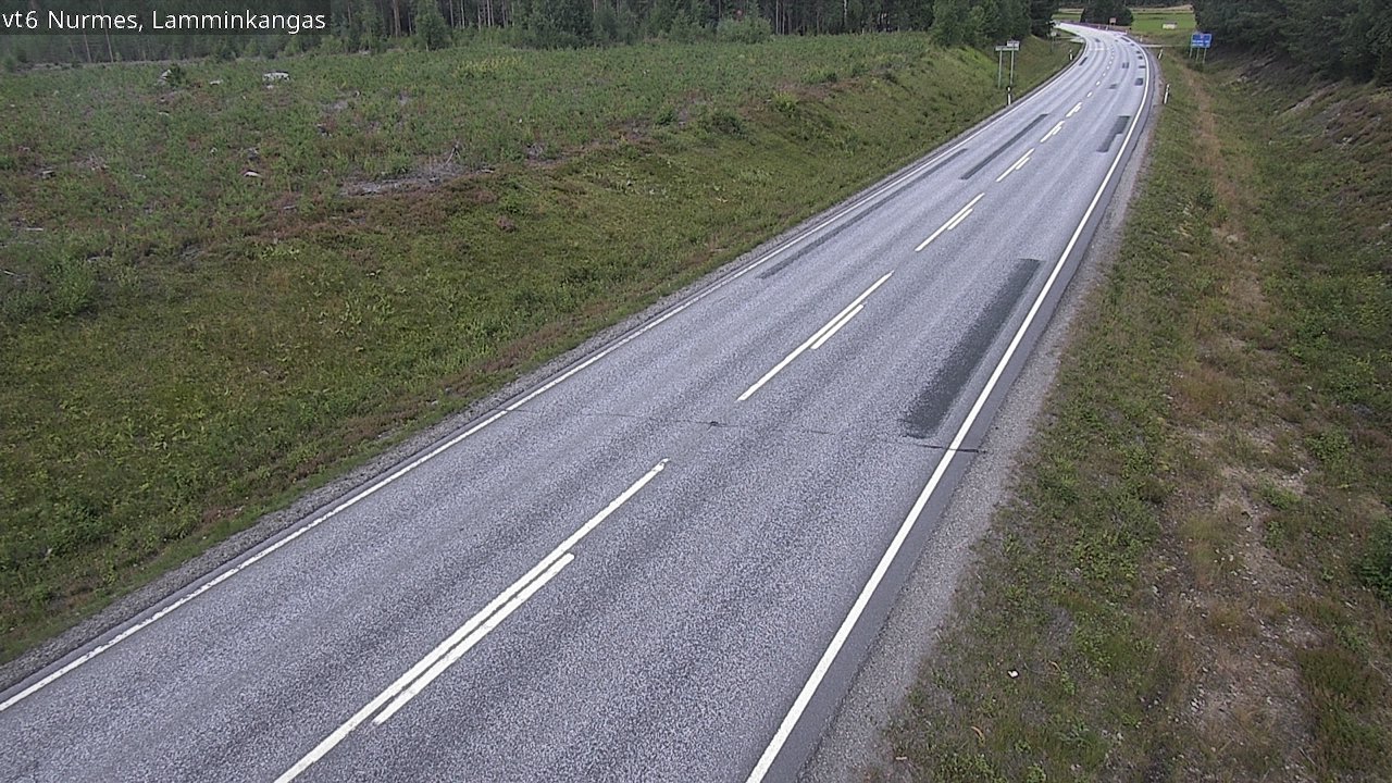 Weather Camera Image Road 6 Nurmes, Lamminkangas, Nurmes, Pohjois-Karjala