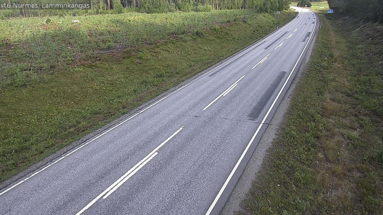 Weather Camera Image Road 6 Nurmes, Lamminkangas, Nurmes, Pohjois-Karjala