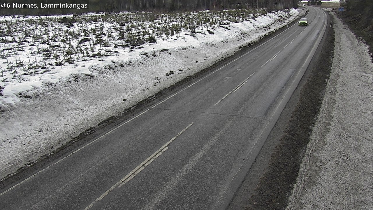 Weather Camera Image Road 6 Nurmes, Lamminkangas, Nurmes, Pohjois-Karjala