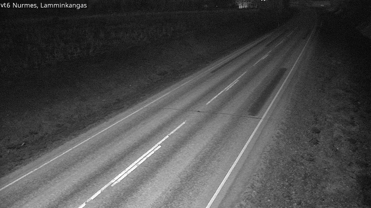 Weather Camera Image Väg 6 Nurmes, Lamminkangas, Nurmes, Pohjois-Karjala