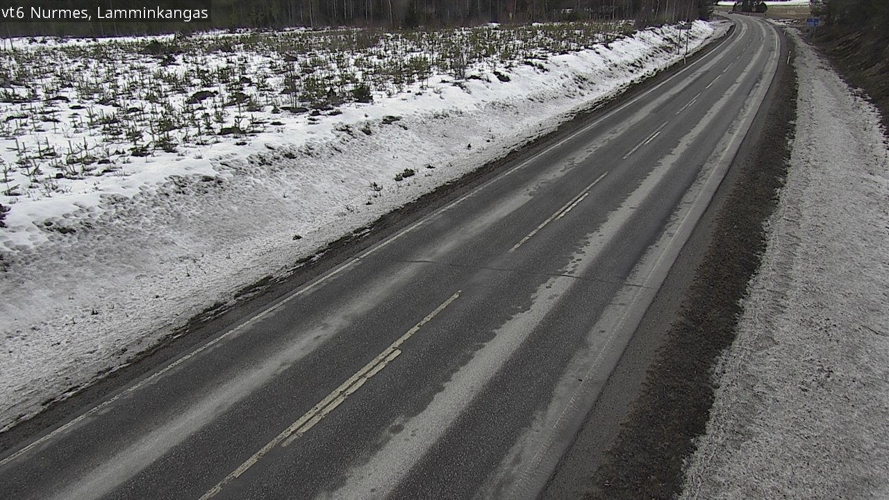 Weather Camera Image Road 6 Nurmes, Lamminkangas, Nurmes, Pohjois-Karjala