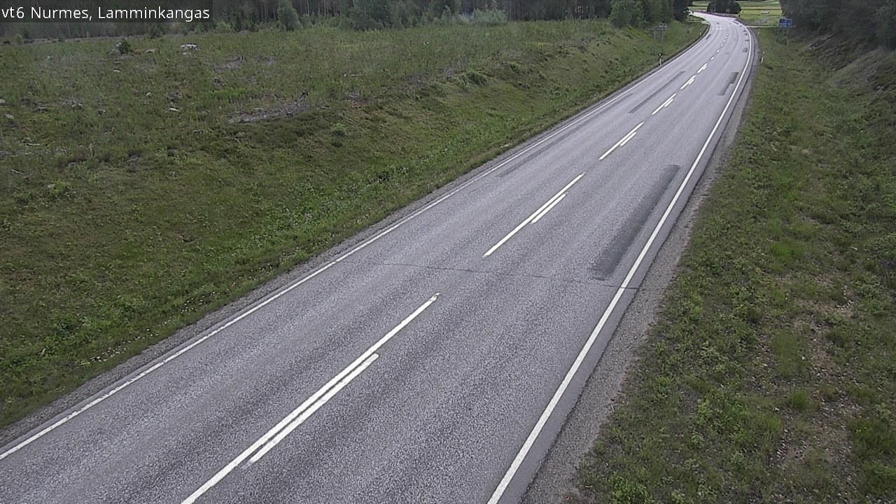 Weather Camera Image Road 6 Nurmes, Lamminkangas, Nurmes, Pohjois-Karjala