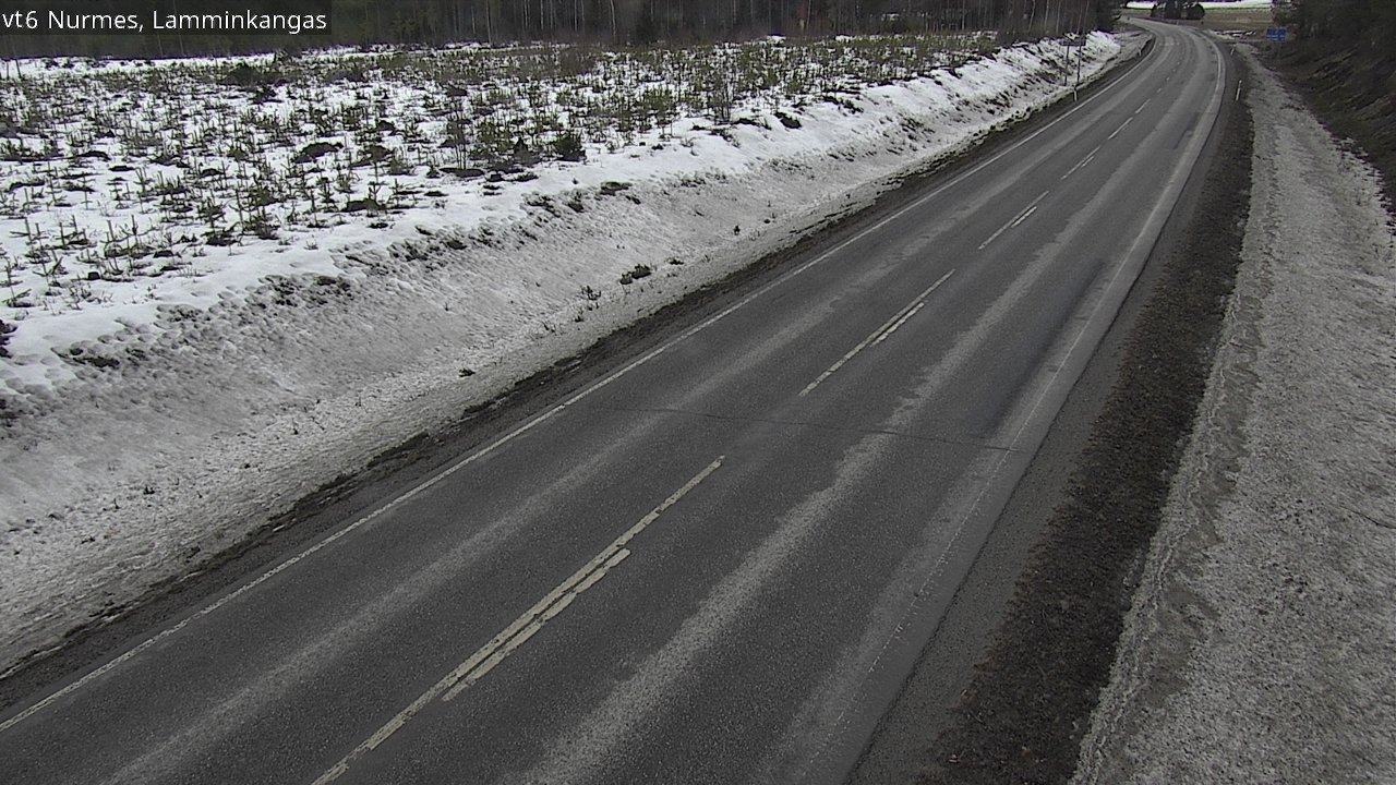 Weather Camera Image Road 6 Nurmes, Lamminkangas, Nurmes, Pohjois-Karjala