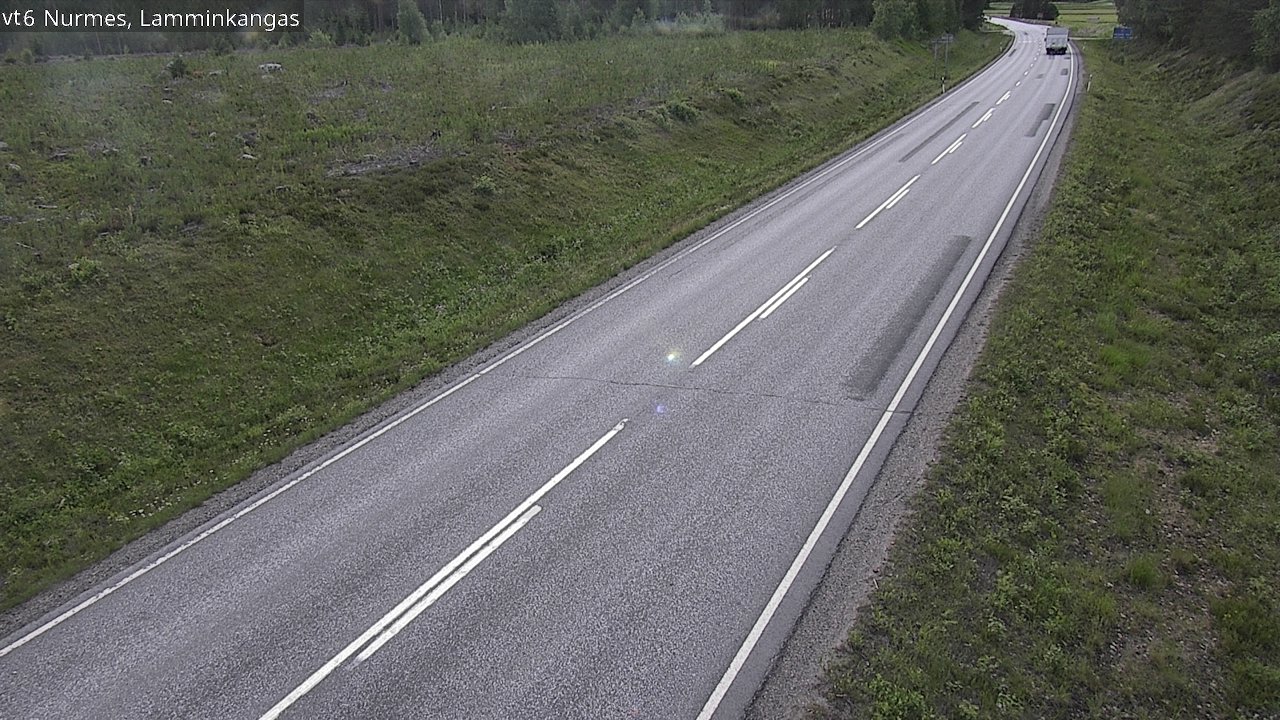 Weather Camera Image Road 6 Nurmes, Lamminkangas, Nurmes, Pohjois-Karjala
