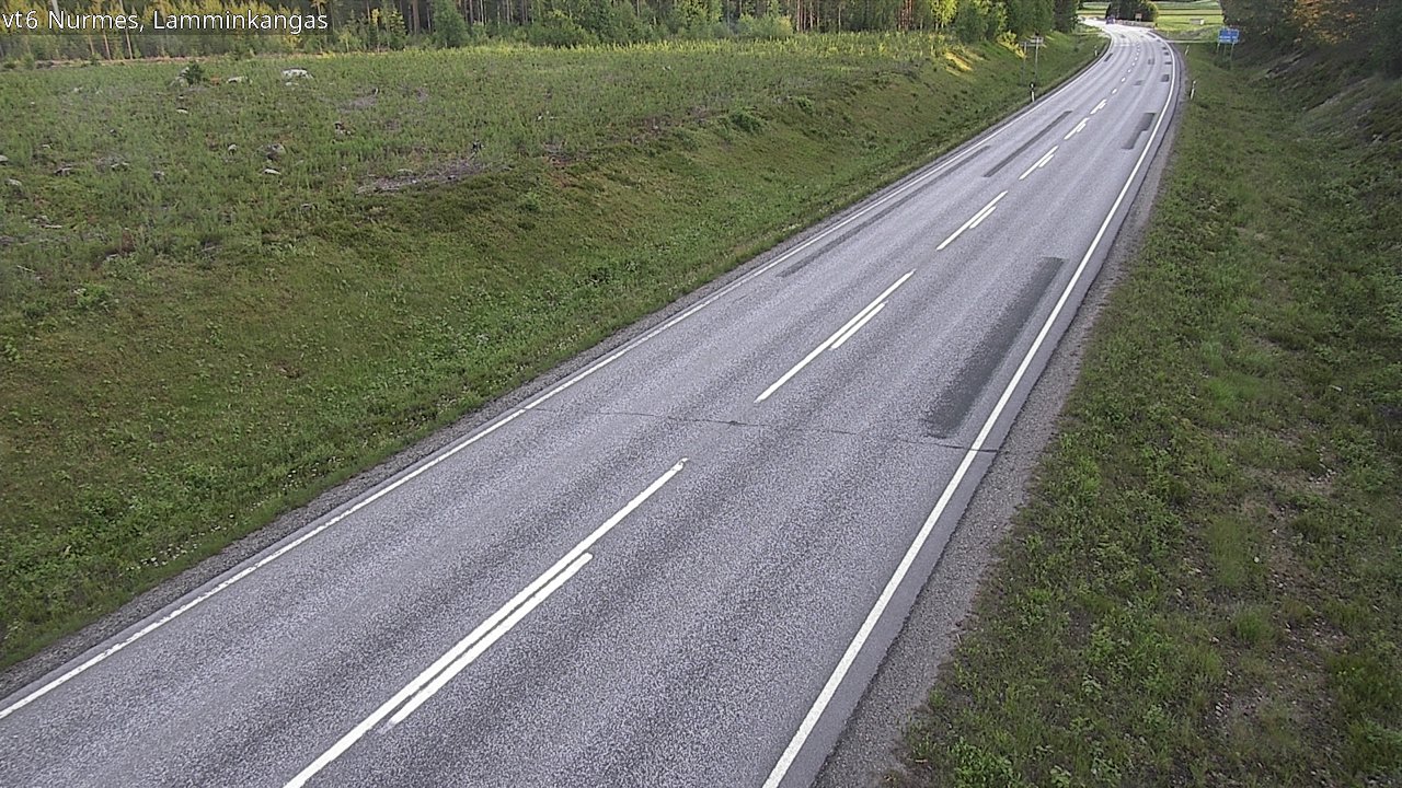 Weather Camera Image Road 6 Nurmes, Lamminkangas, Nurmes, Pohjois-Karjala