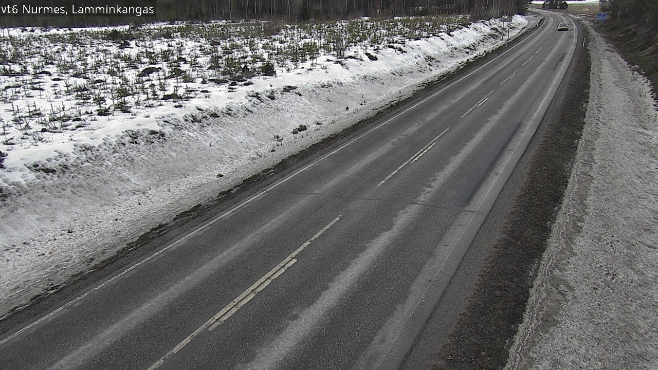 Weather Camera Image Road 6 Nurmes, Lamminkangas, Nurmes, Pohjois-Karjala