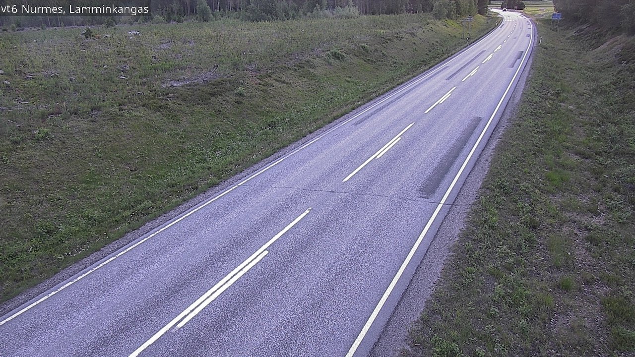 Weather Camera Image Road 6 Nurmes, Lamminkangas, Nurmes, Pohjois-Karjala