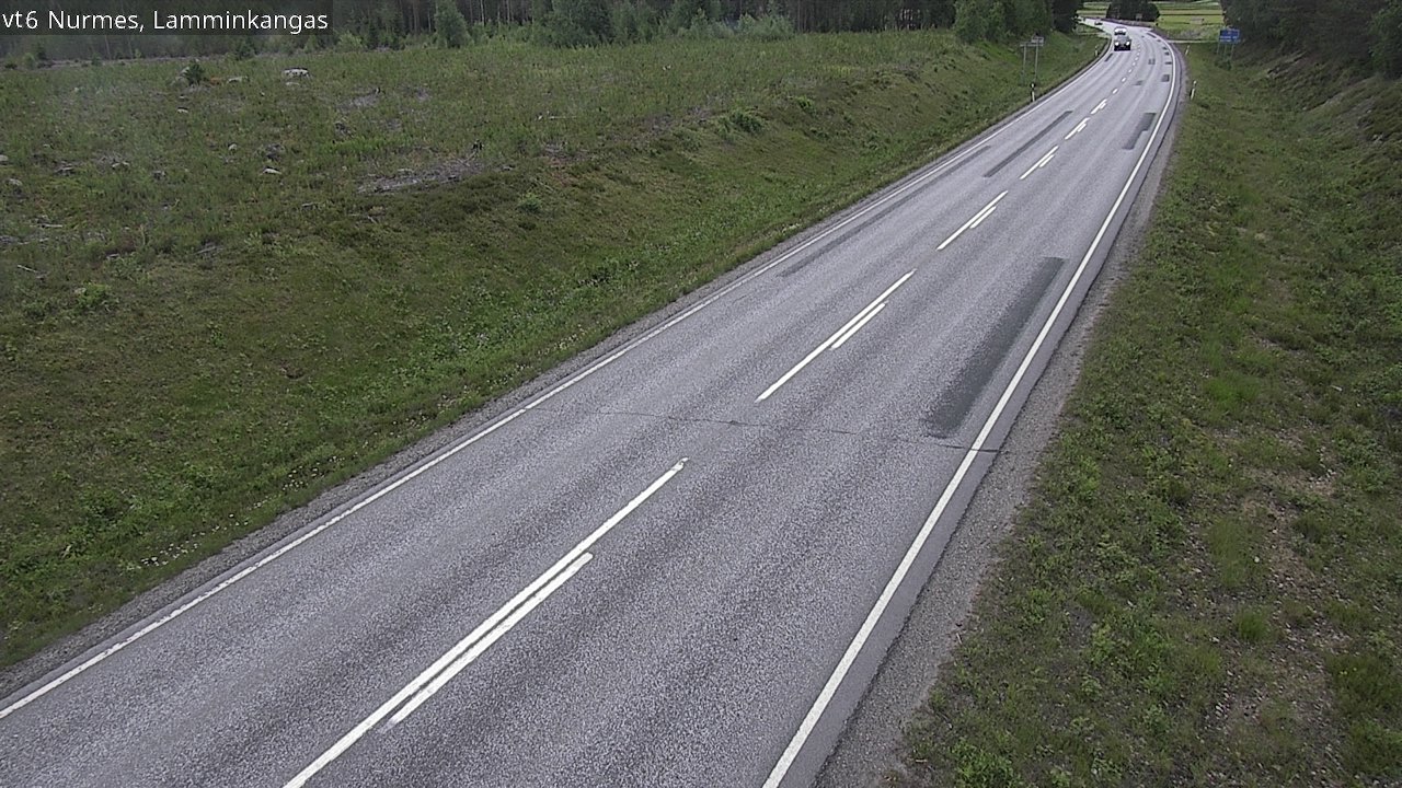 Weather Camera Image Road 6 Nurmes, Lamminkangas, Nurmes, Pohjois-Karjala