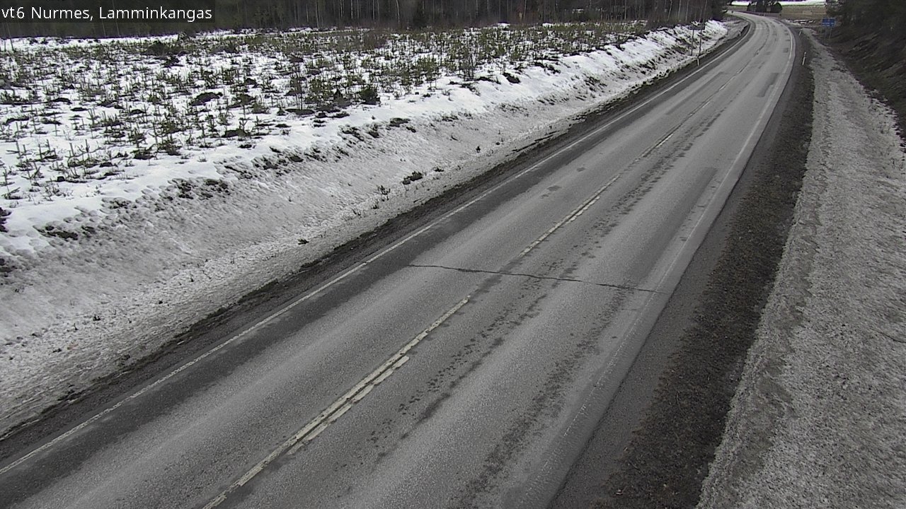 Weather Camera Image Road 6 Nurmes, Lamminkangas, Nurmes, Pohjois-Karjala
