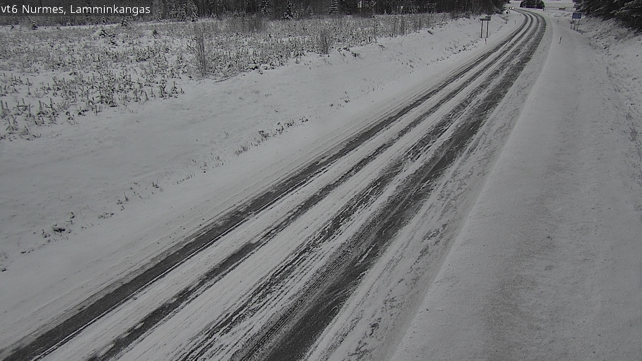 Kelikamerat Kuva Tie 6 Nurmes, Lamminkangas, Nurmes, Pohjois-Karjala