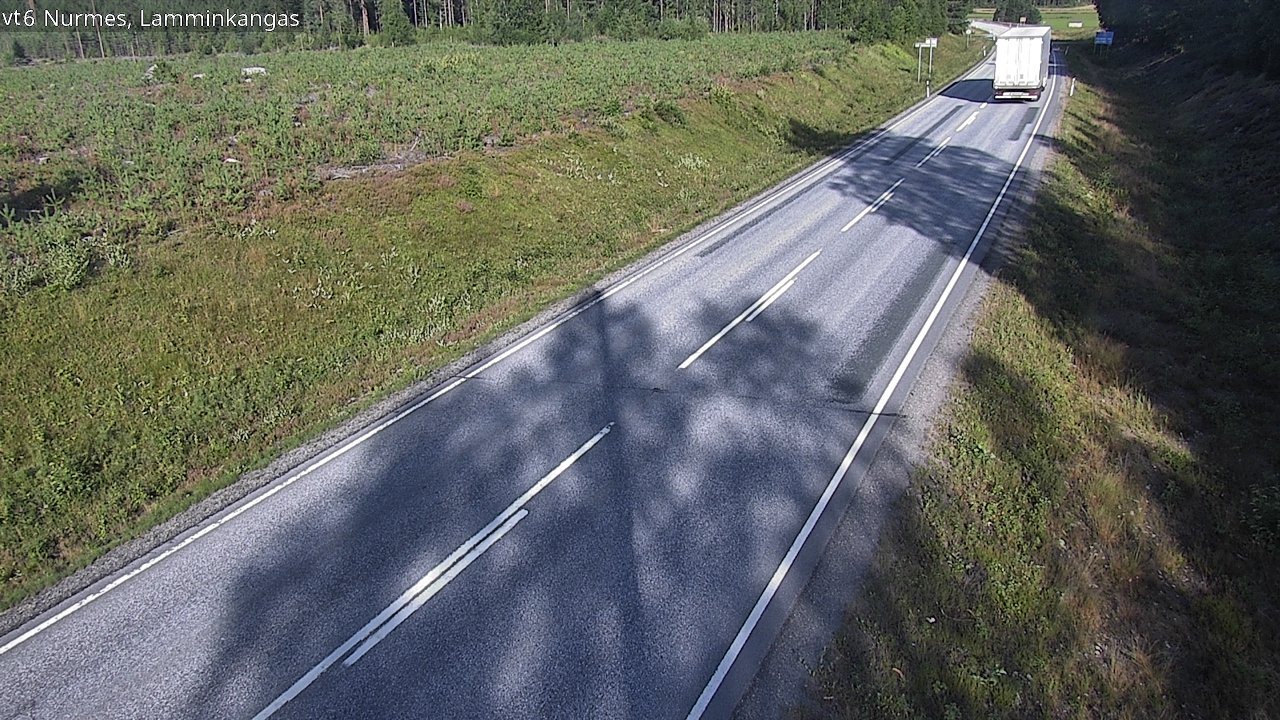 Weather Camera Image Road 6 Nurmes, Lamminkangas, Nurmes, Pohjois-Karjala