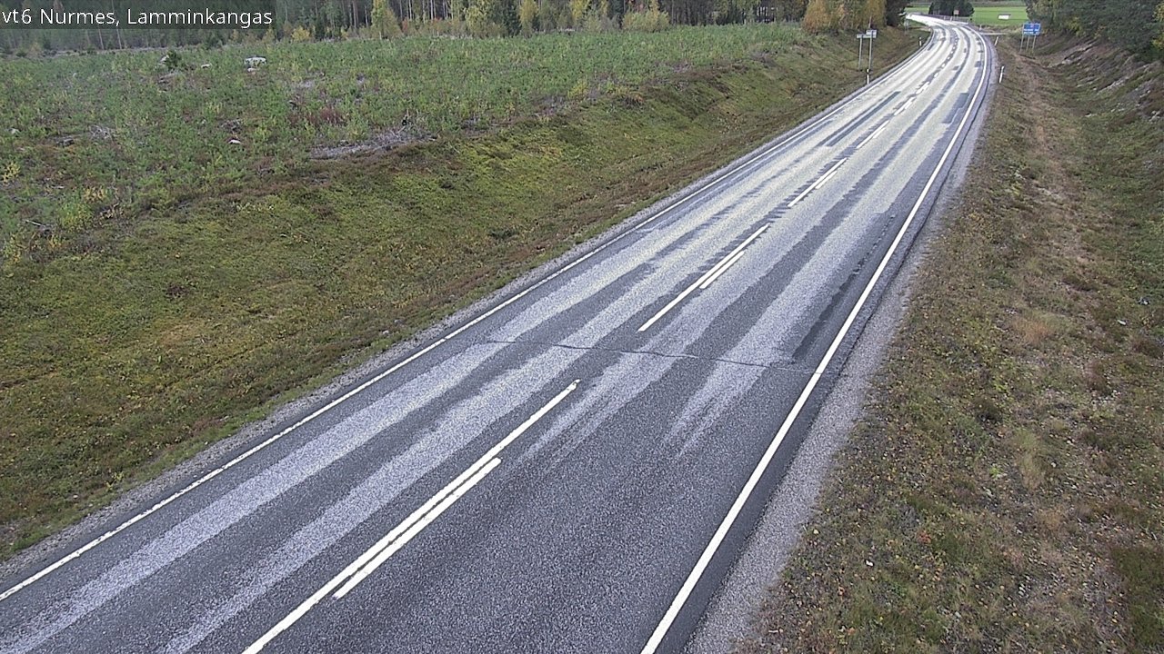Weather Camera Image Road 6 Nurmes, Lamminkangas, Nurmes, Pohjois-Karjala