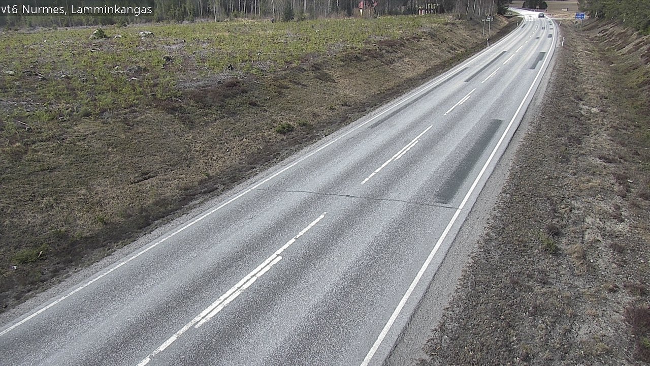 Weather Camera Image Road 6 Nurmes, Lamminkangas, Nurmes, Pohjois-Karjala