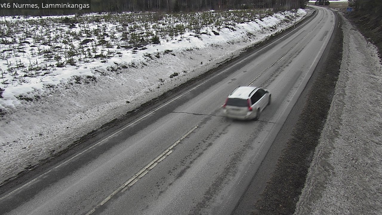 Weather Camera Image Road 6 Nurmes, Lamminkangas, Nurmes, Pohjois-Karjala