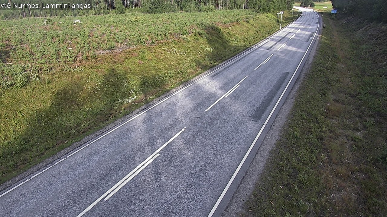 Weather Camera Image Road 6 Nurmes, Lamminkangas, Nurmes, Pohjois-Karjala