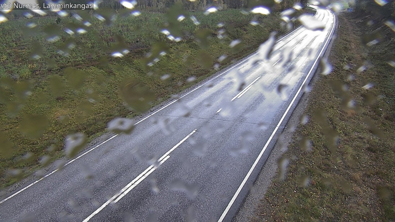 Weather Camera Image Road 6 Nurmes, Lamminkangas, Nurmes, Pohjois-Karjala