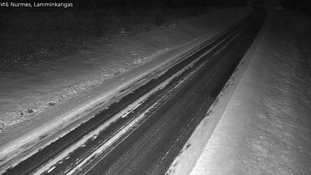 Weather Camera Image Road 6 Nurmes, Lamminkangas, Nurmes, Pohjois-Karjala