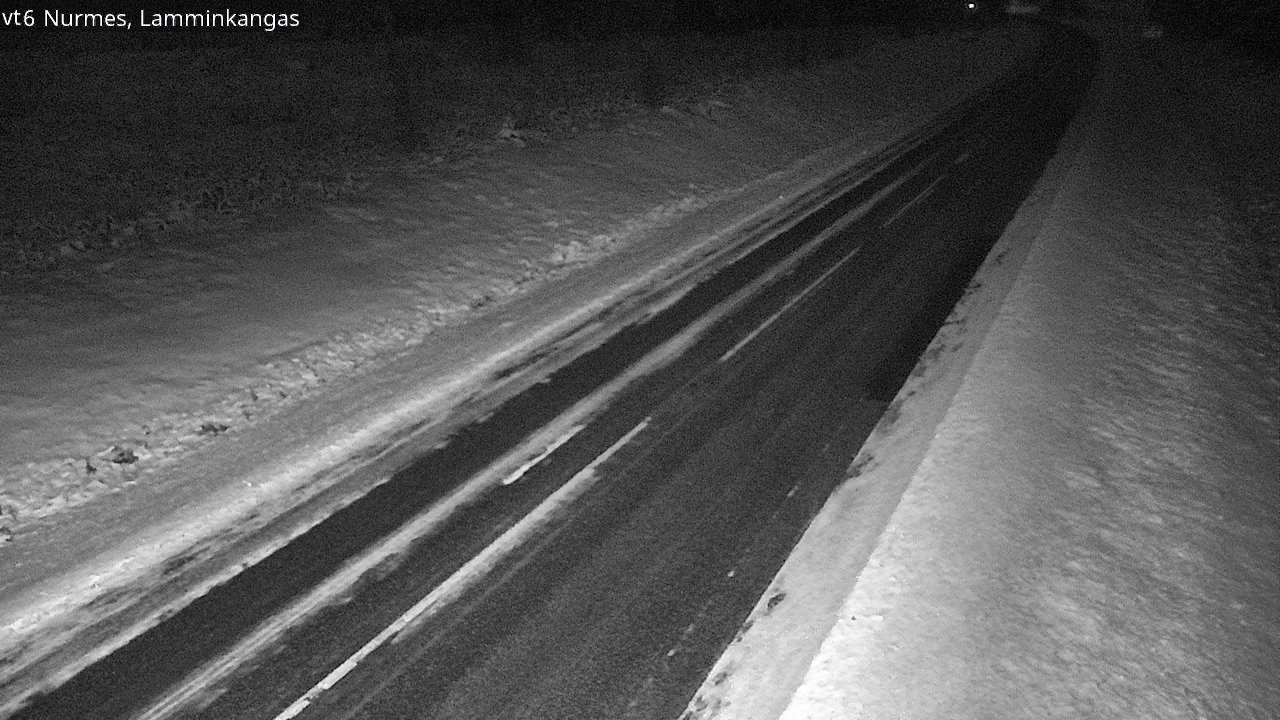 Weather Camera Image Road 6 Nurmes, Lamminkangas, Nurmes, Pohjois-Karjala