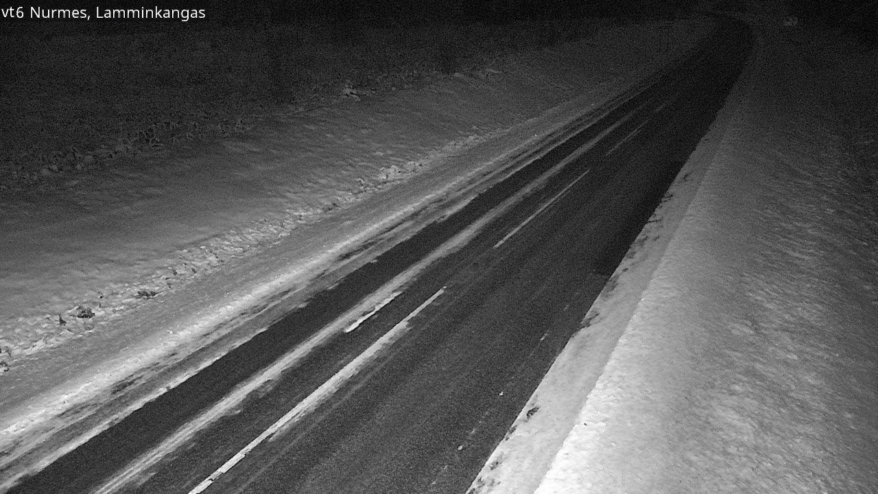 Weather Camera Image Road 6 Nurmes, Lamminkangas, Nurmes, Pohjois-Karjala