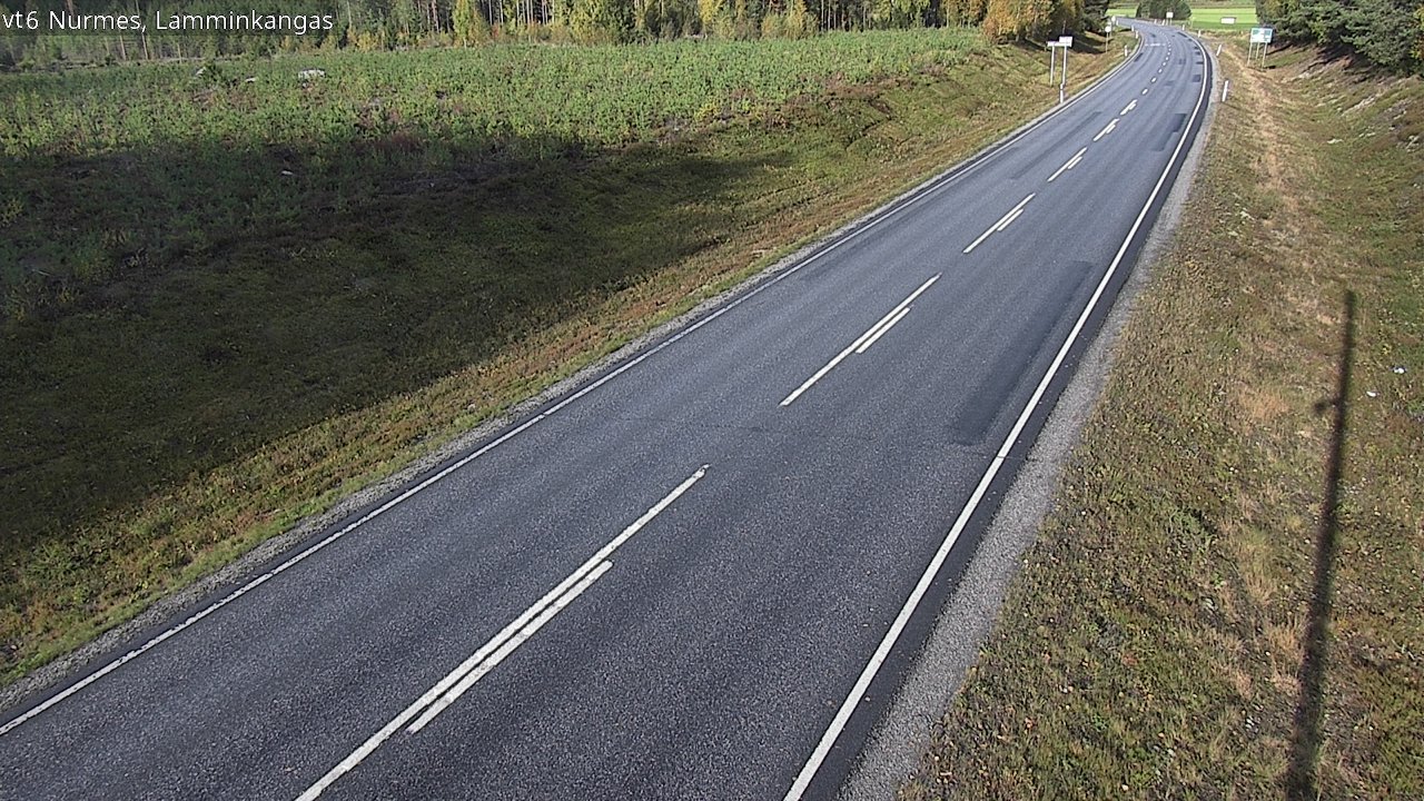 Weather Camera Image Road 6 Nurmes, Lamminkangas, Nurmes, Pohjois-Karjala
