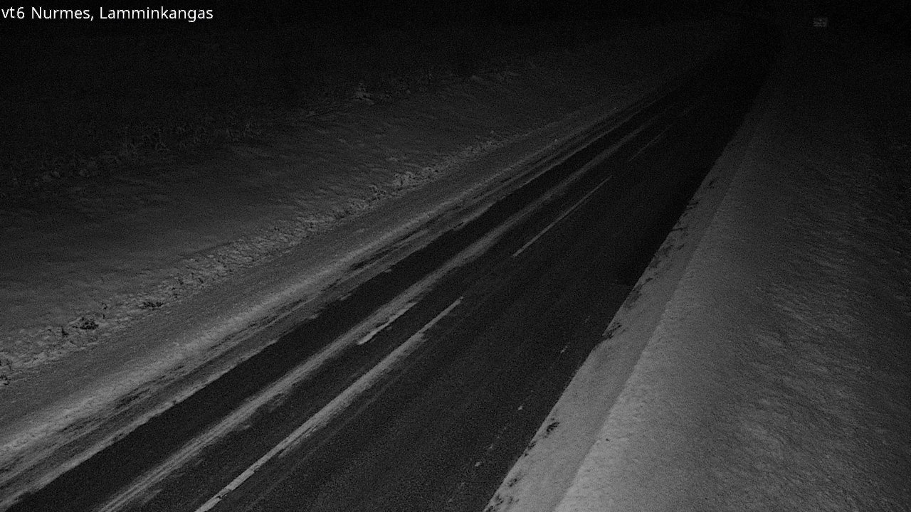 Weather Camera Image Road 6 Nurmes, Lamminkangas, Nurmes, Pohjois-Karjala