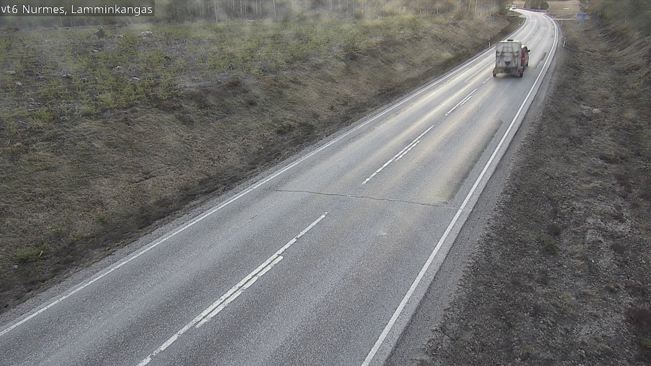 Weather Camera Image Väg 6 Nurmes, Lamminkangas, Nurmes, Pohjois-Karjala