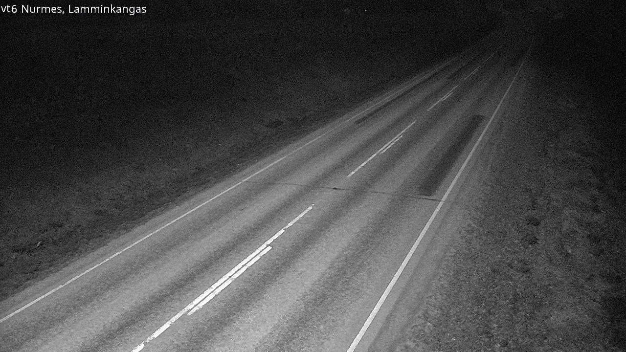Weather Camera Image Väg 6 Nurmes, Lamminkangas, Nurmes, Pohjois-Karjala